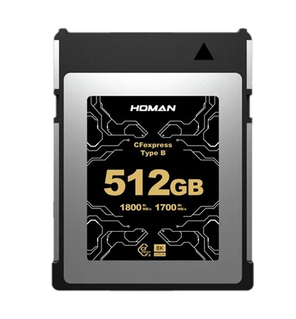 HOMAN CFexpress Type B 512GB 1800Mb/s