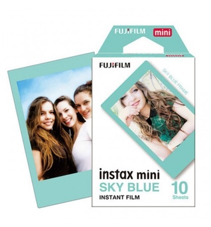 Fujifilm Instax Mini Film 10 Sheets Sky Blue