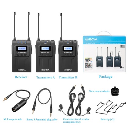 BOYA BY-WM8 Pro-K2 Wireless Microphone - out of stock