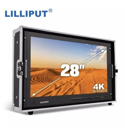 Liliput BM280-4KS 28" 4K HDMI Carry-On Broadcast Monitor With SDI, HDR And 3D LUTS