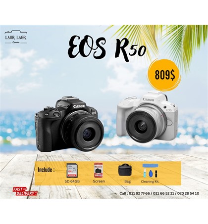 Canon EOS R50 kit RF-S 18-45mm (set) 