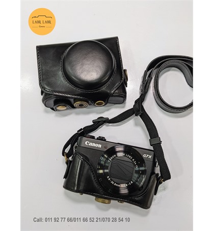 Leather Bag for Canon G7X II, III 