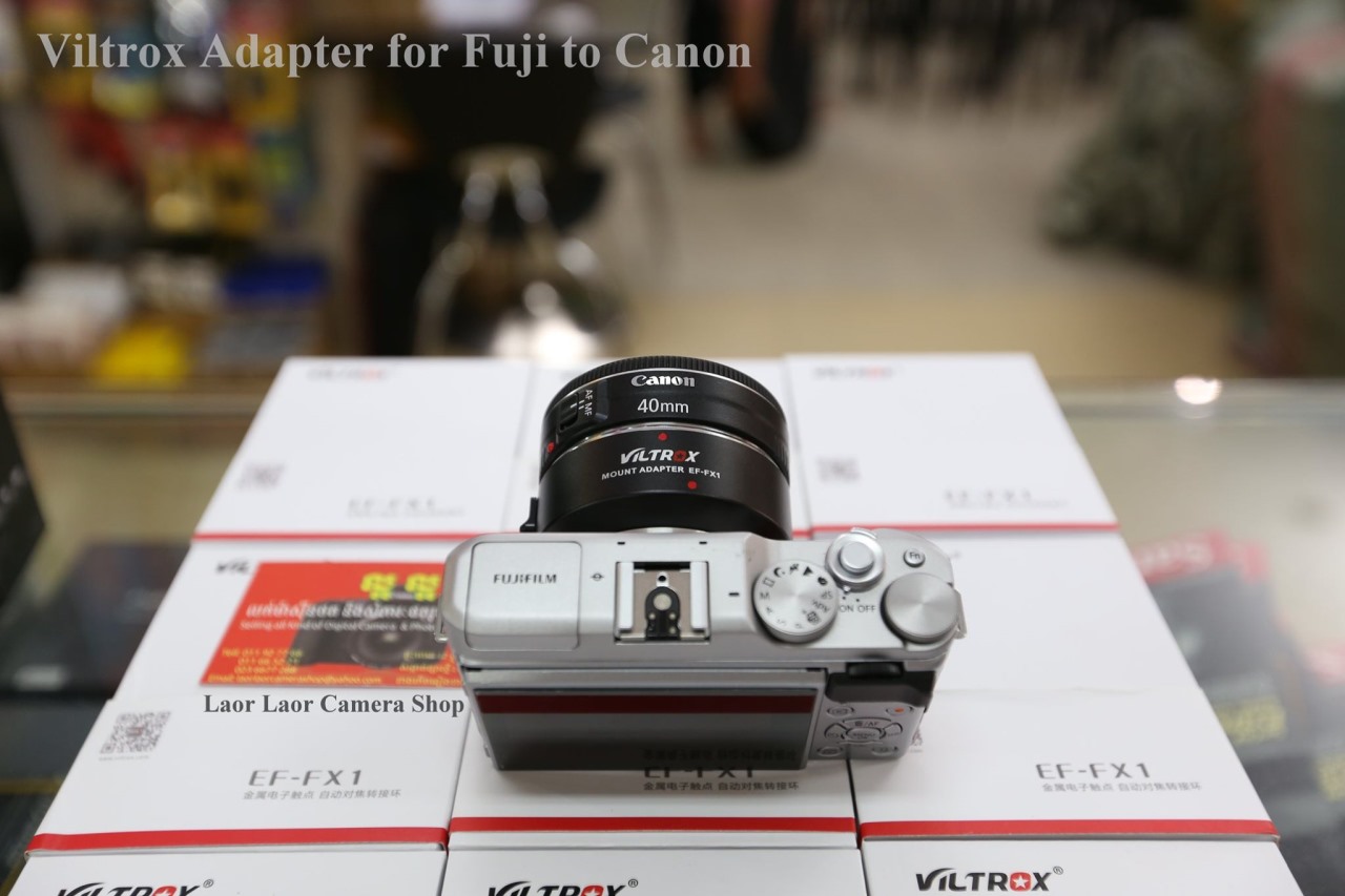 Viltrox Adapter EF-FX1 (for Fuji Canon Lens)