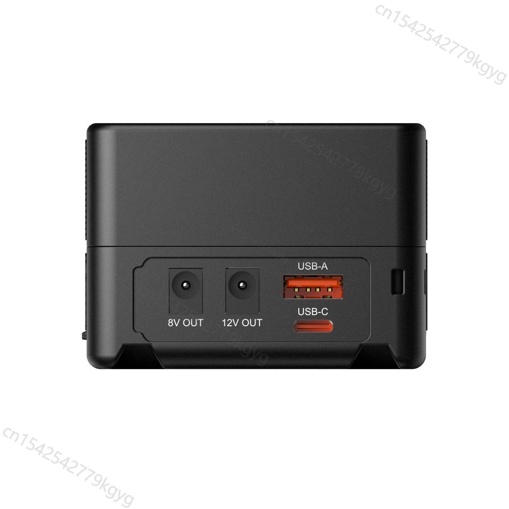 SMALLRIG VB99 Pro Batteria V-Mount 99Wh / 6800mAh | Con Piastra Pieghevole PD 100W USB-C Per Fotocamere