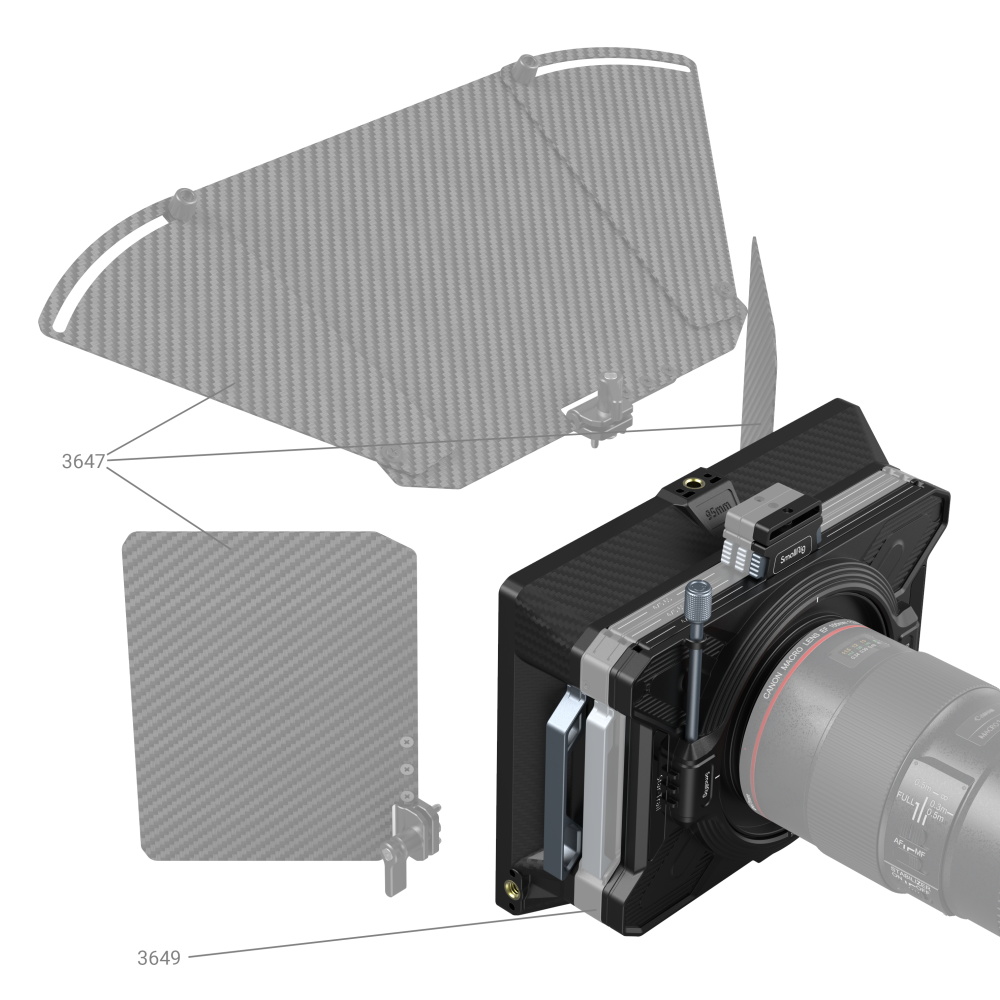Multifunctional Modular Matte Box (Φ95mm) Basic Kit 3556