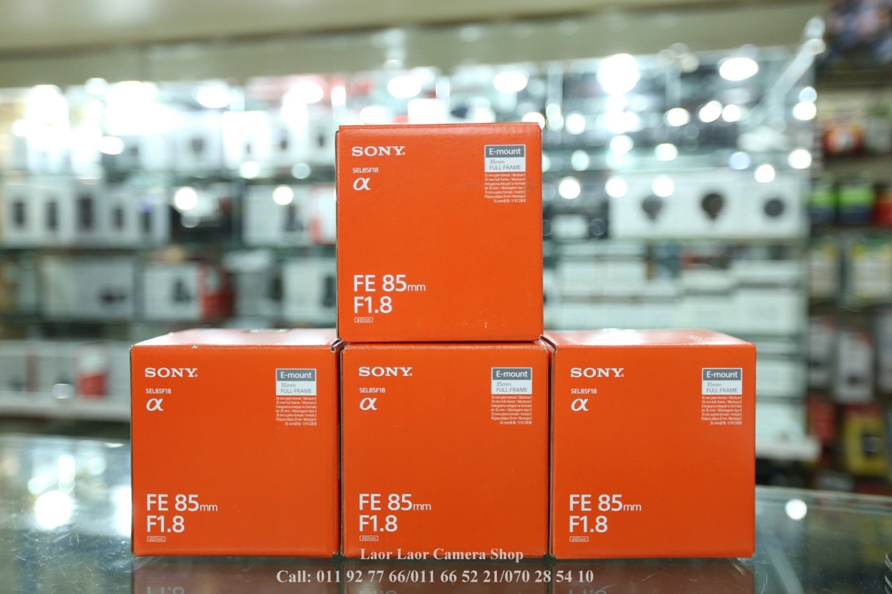 Sony FE85mm F1.8 (New)