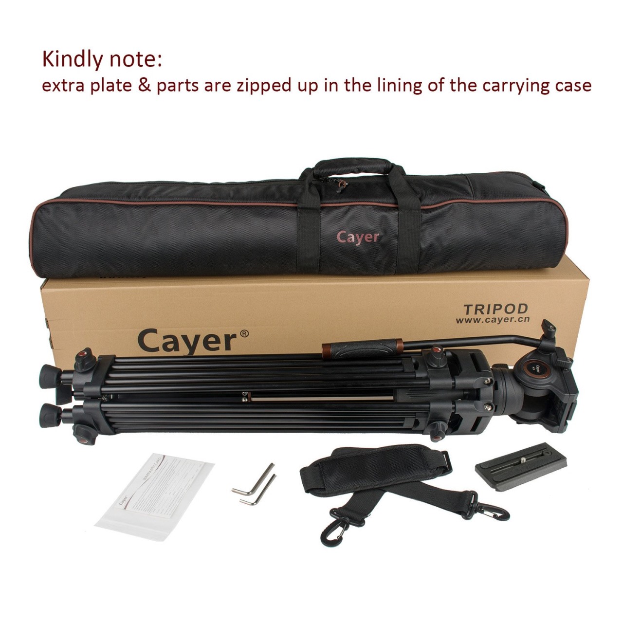 Tripode de Video Cayer BV30L