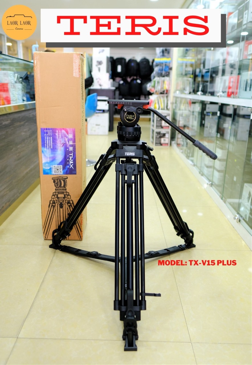 Teris TX-V15 Plus Professional Photography Camera Tripod 