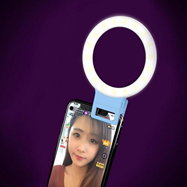 Ring Light for Smart Phone, mini ring light for selfie, mini ring light ...