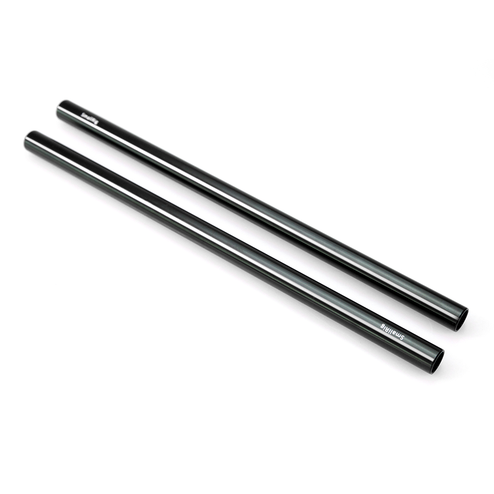 SmallRig 15mm Black Aluminum Alloy Rod (M12-30cm) 12inch (1053)