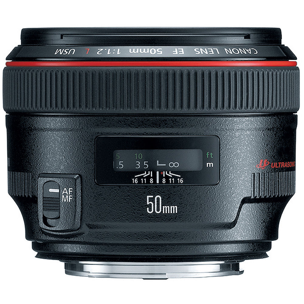 canon 50mm 1.2 l