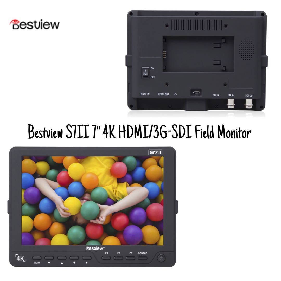 Bestview S7II 7inch 4K HDMI 3G-SDI IPS Field Monitor  