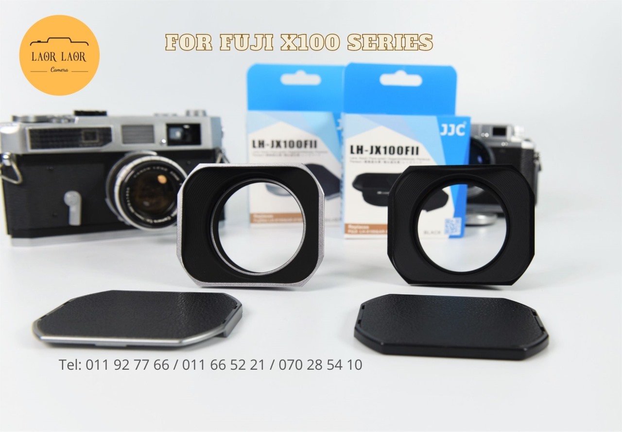 LHJX100FII Lens Hood for Fujifilm X100V Laor Laor Camera Shop ល្អល្អ