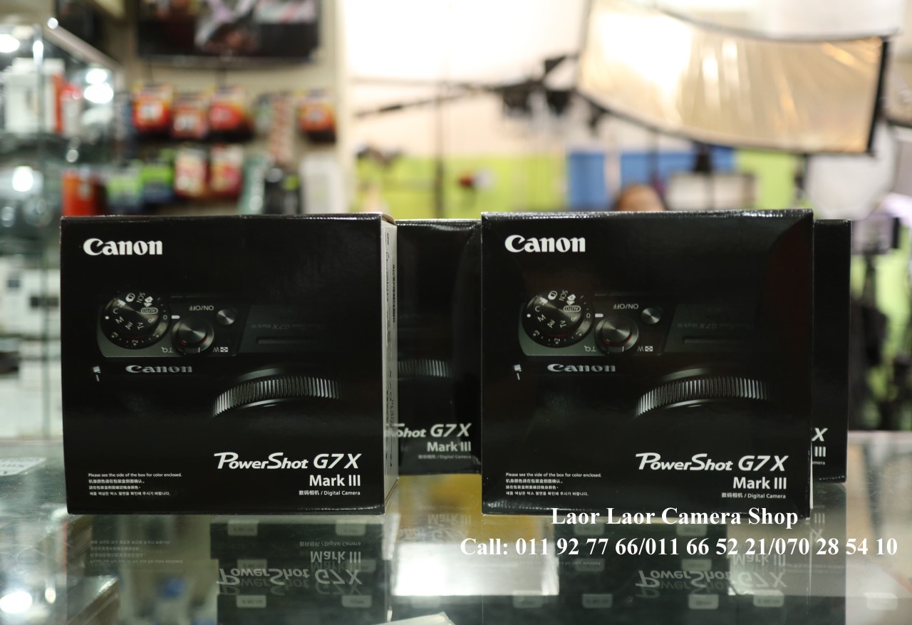 Canon G7X III (New)