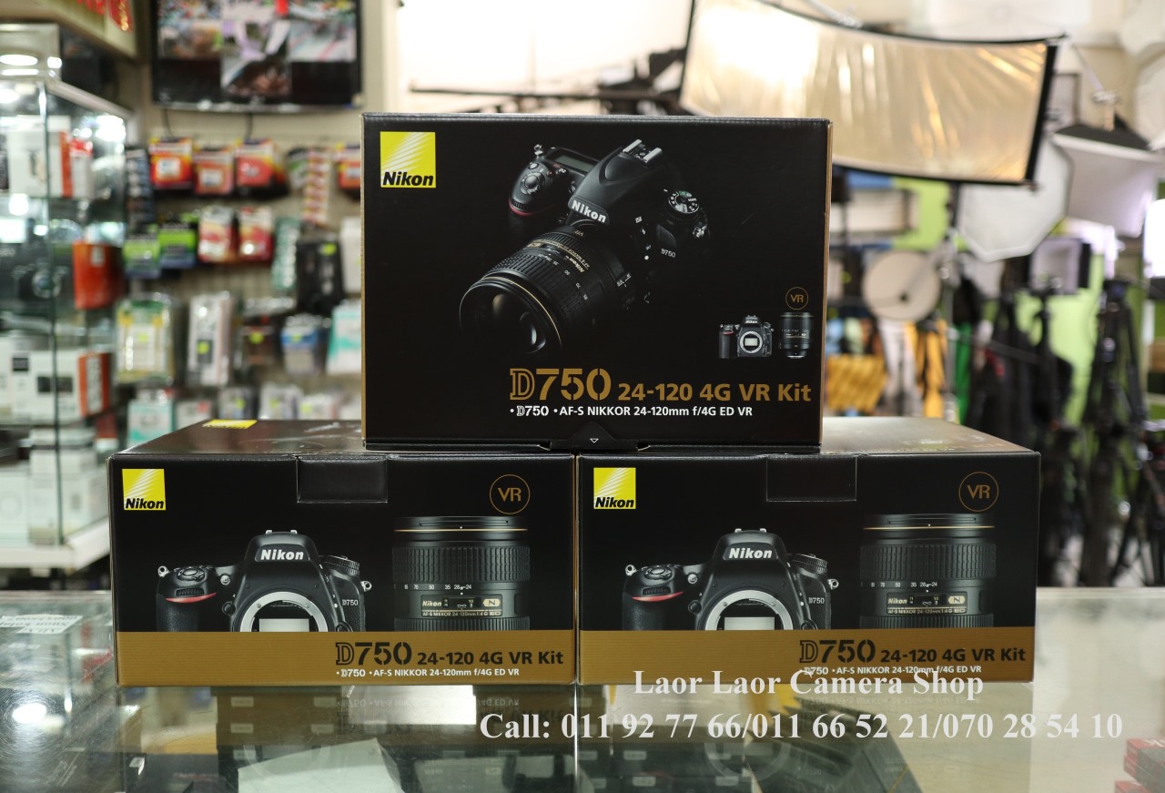 Nikon D750 kit 24-120mm f4G VR 