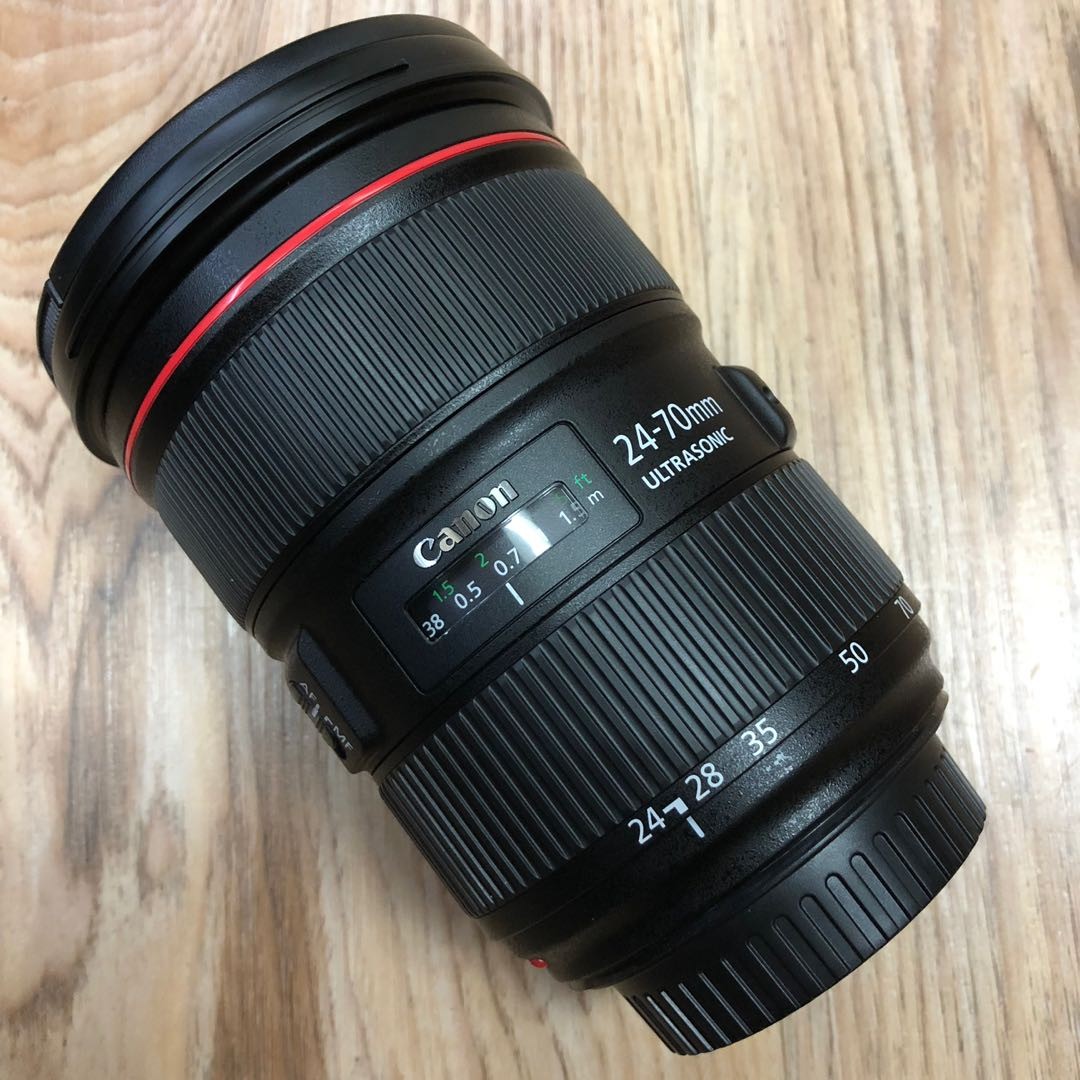 Canon Ef 24 70mm F 2 8l Ii Usm New Laor Laor Camera Shop ល អល អ ហ ងលក ម ស នថត