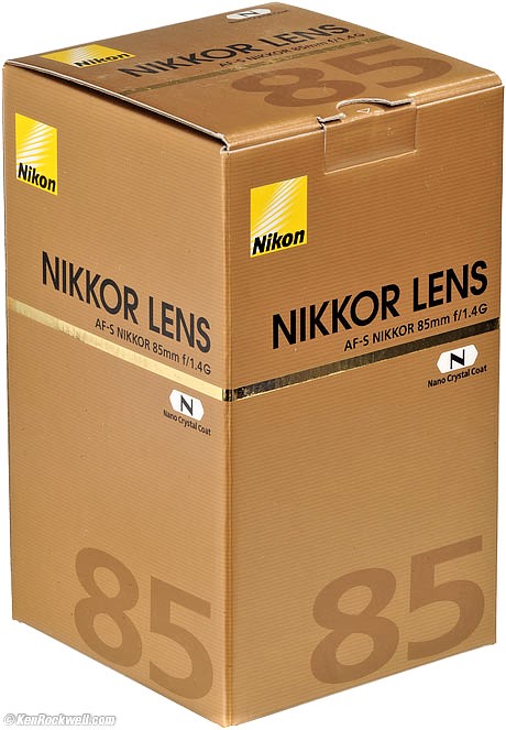 Nikon 85mm f1.4G (New)