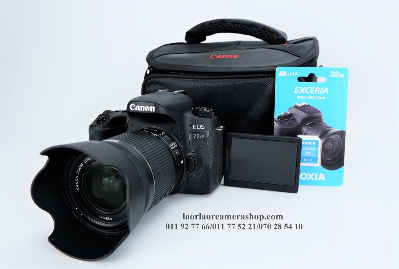 Canon 77D kit 18-55mm (second hand) set 