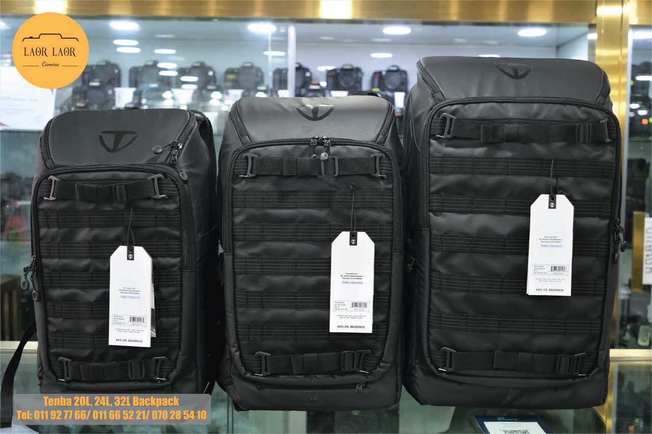 Tenba Axis Backpack 20L, 24L, 32L