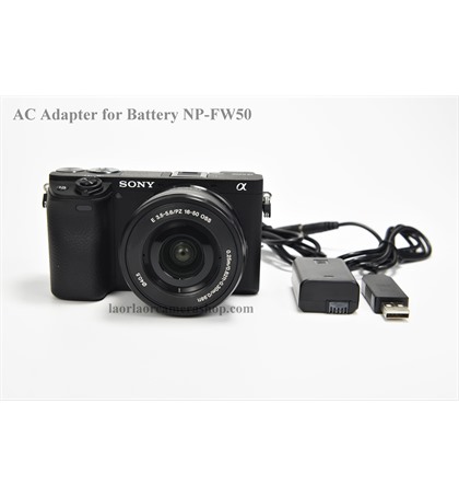 AC Adapter for Battery NP-FW50