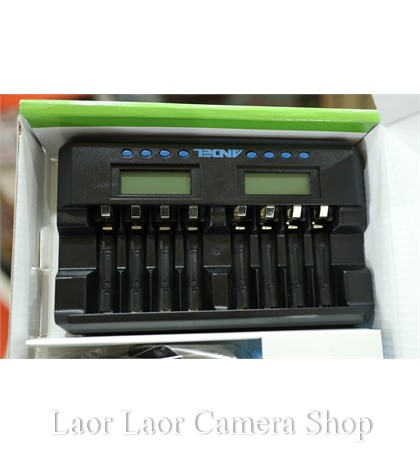 Eight Slot Smart Charger for AA, AAA Battery